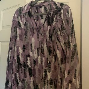 Plus size womens blouse